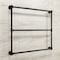 Kingston Brass 36" x 32" Wall Mount Towel Rack, Matte Black DTM323630 - alternate 6
